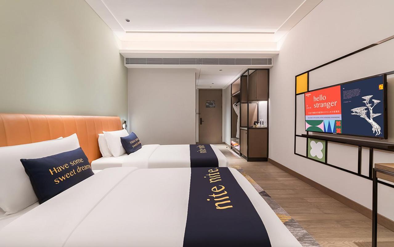 The Mustel Hotel Chongqing Hongyadong Exteriér fotografie